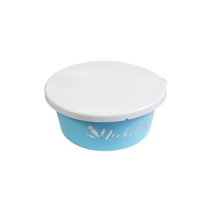 HKM Futternapf mit Deckel 5 kg, hellblau