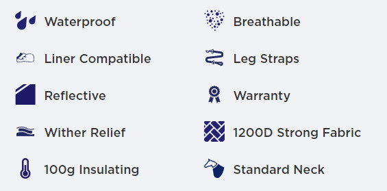 Weatherbeeta Comfitec Plus Dynamic II Standard Neck, Medium-Lite 100 grams, Maroon/grijs/wit