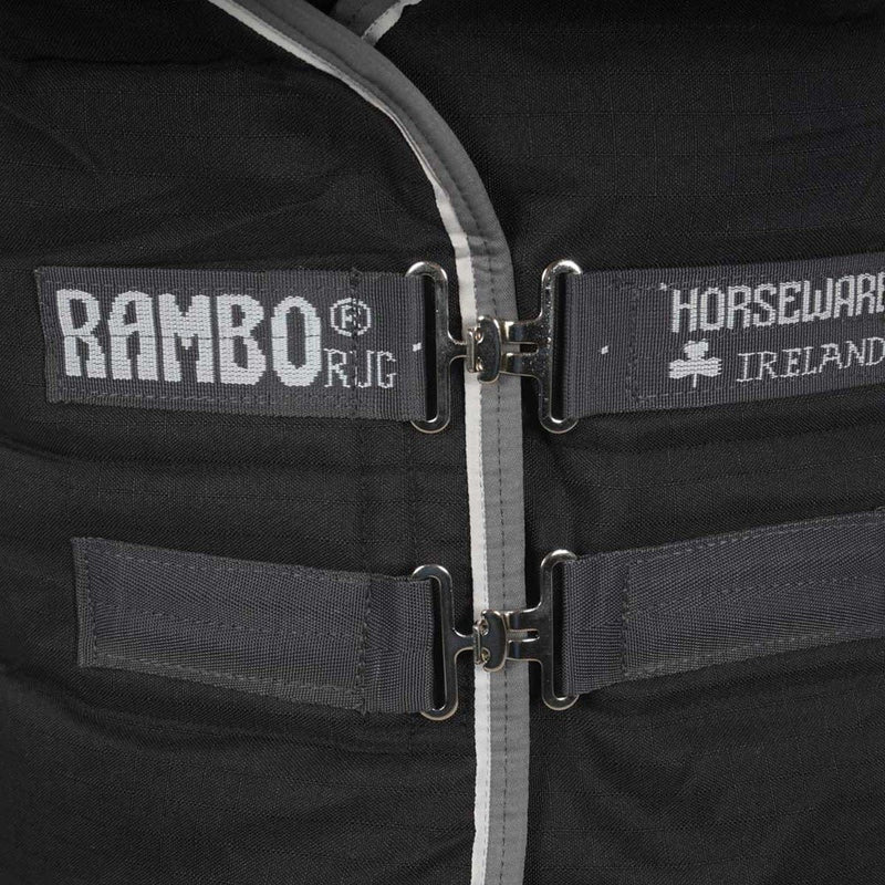 Rambo Stable Rug Medium, Zwart