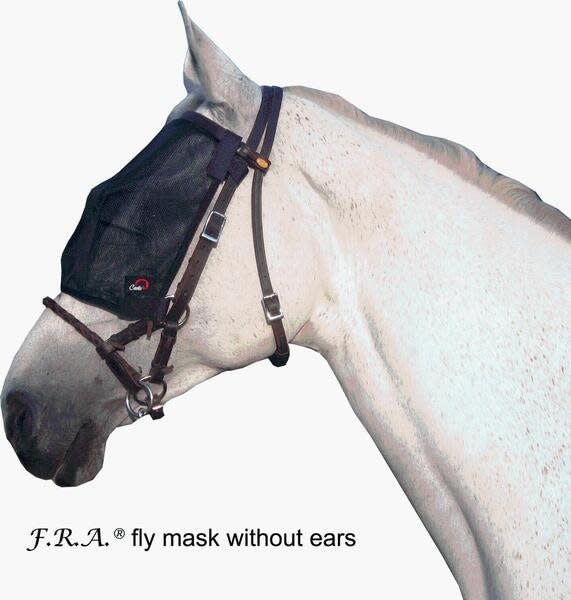 Cavallo Horse & Rider Vliegenmasker, Zwart