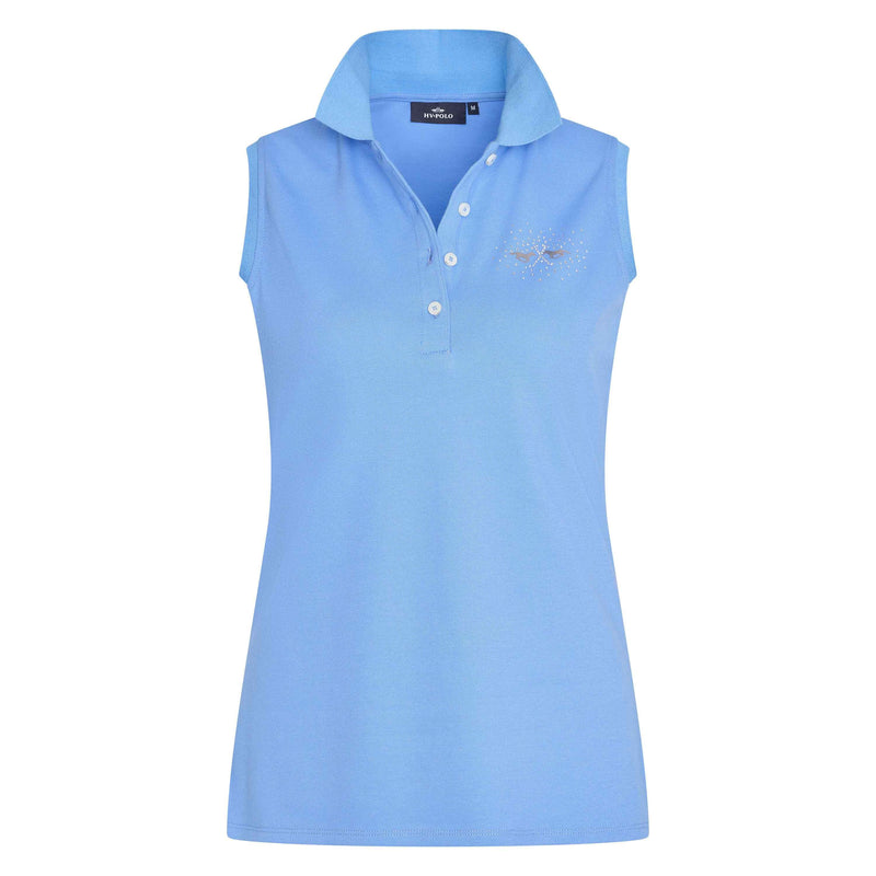 HV Polo Shirt Classic Mouwloos, Blue