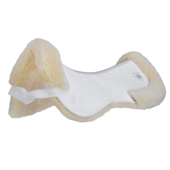 Christ Zadelonderlegger Standard+Rand, Wit/Naturel