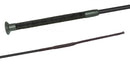 Fleck Dressage whip Silk Touch Premium Ultrasoft, Graphite