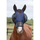 Weatherbeeta Comfitec Luxe Bug Eye Saver with Ears and Nose, Navy - Black