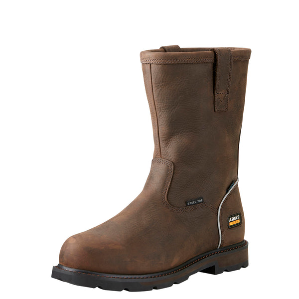Ariat Heren Groundbreaker Waterproof Steel Toe Work Boot, Bruin
