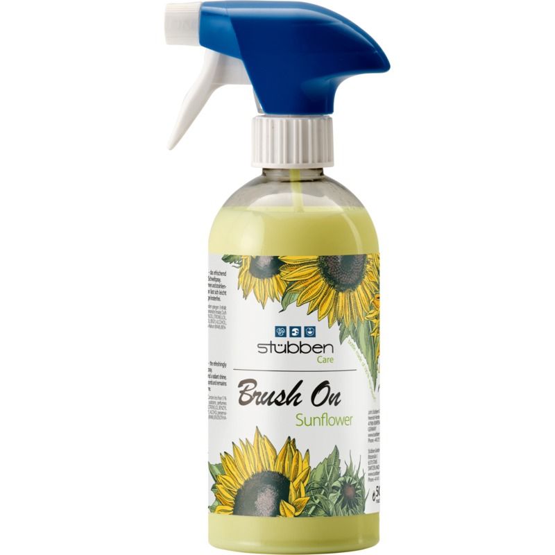 Stubben Care Brush On Sunflower Manenspray 500 ml, Geel