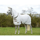 Weatherbeeta Comfitec Tyro Mesh Combo Neck, White/Green/Burnt Orange