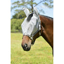 Weatherbeeta Comfitec Hexi Shield Dual Fly Mask, Silver