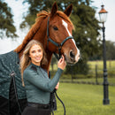 QHP Halsterset Turnout Collection, Emerald