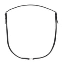 QHP Neck Rope Leer Liberta, Zwart