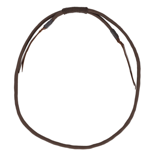 QHP Verstellbares Halsseil Liberta, Braun