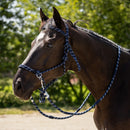 QHP Touwhalster Aubree met Teugel, Misty blue