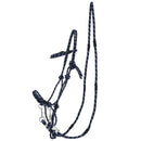 QHP Touwhalster Aubree met Teugel, Misty blue