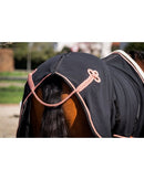 HB Showtime Rose-Gold Deken met Hals, Zwart
