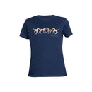 HKM Kids T-Shirt Pony Club, Lichtblauw