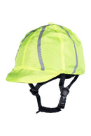 HKM Helm Cover Reflective, Geel