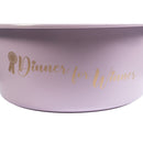 HKM Futternapf mit Deckel 5 kg, Mauve