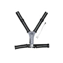 HKM Veiligheidsvest, Zwart/zilver