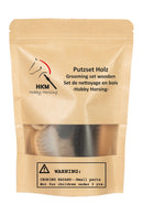HKM Hobby Horse Houten Borstelset, Naturel