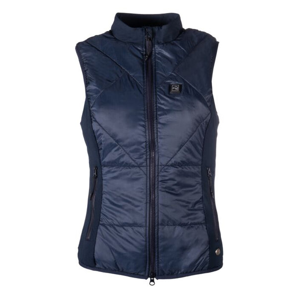 HKM Verwarmde Bodywarmer Slimline Style, Donkerblauw