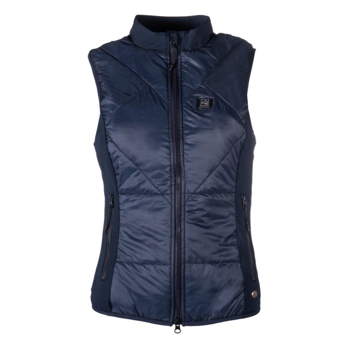 HKM Verwarmde Bodywarmer Slimline Style, Donkerblauw