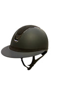 Samshield Miss Shield Cap Shadowmatt 2.0 Flower Embroidery, Zwart