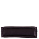 BR Kieferschutz Leder 13x4,5 cm, Schwarz