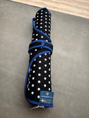 Accuhorsemat Acuswede Mat, Black-Blue