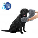 Royal Dry Handdoek voor Honden, Grijs (met insteekhoezen voor de handen)