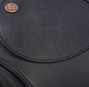 Kent & Masters R-line Dressuurzadel Hoge Schoft Losse wrong, Zwart