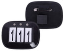 QHP Number Holders Paint Set of 2, Black