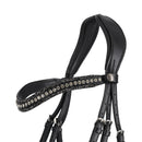 QHP Frontriem Skye, Zwart/Zilver