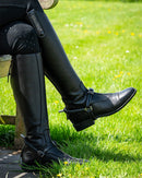 QHP Sporenriempjes Lagos, Zwart