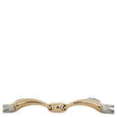 BR Bauchertrens Soft Contact dubbelgebroken 14mm, Gold