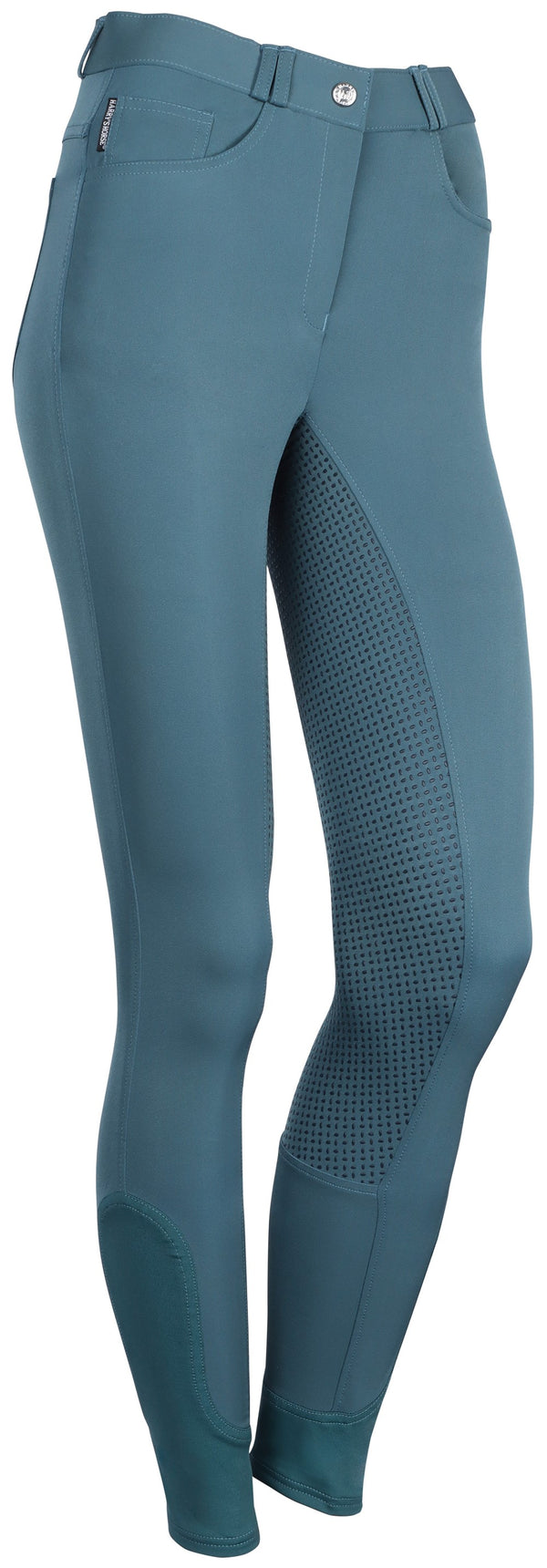 Harry's Horse Rijbroek Redwood Full Grip, Teal