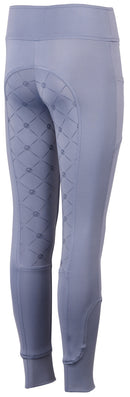 Harry's Horse Reitleggings Rookie Full Grip Kids, Stahlblau