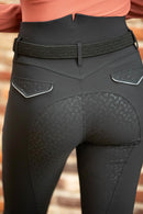 Harry's Horse Classy Roan Full Grip Reithose, Tiefschwarz