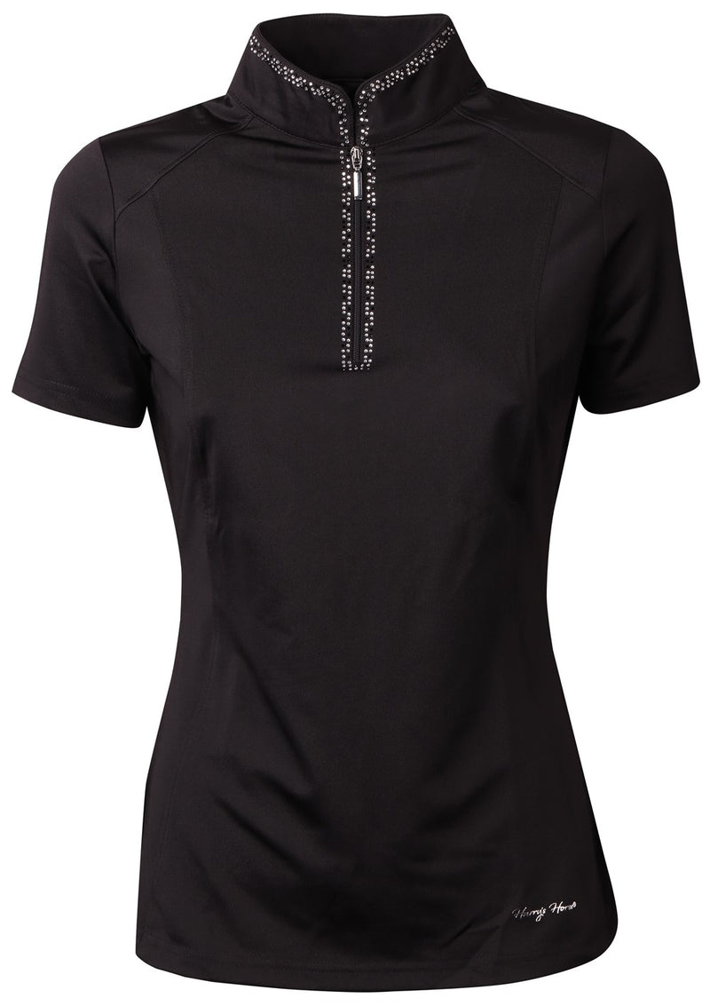 Harry's Horse Wedstrijd Shirt Denver, Zwart