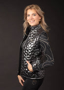 Harry's Horse Denici Cavalli Stardust Wende-Bodywarmer, Schwarz