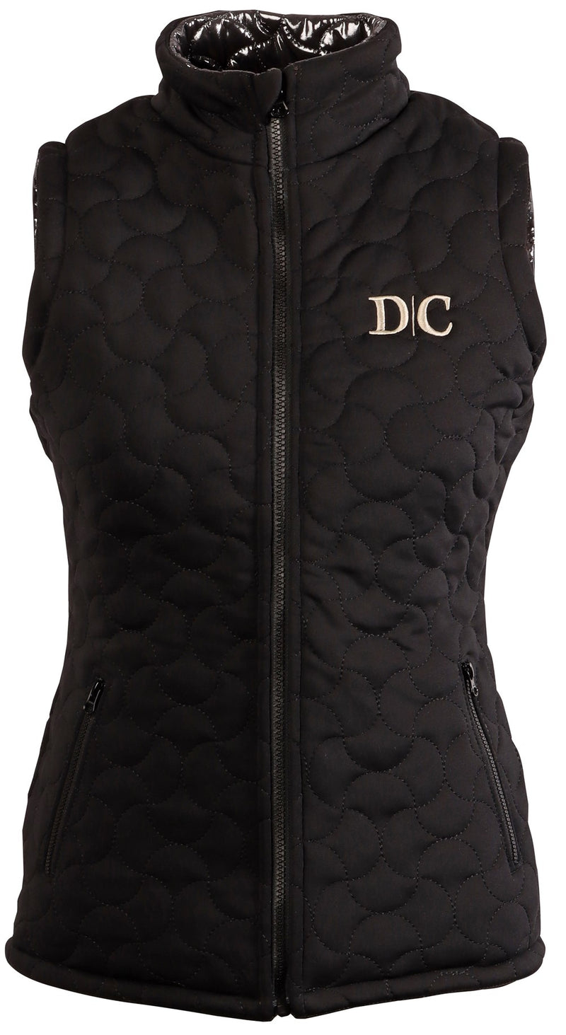 Harry's Horse Denici Cavalli Stardust Wende-Bodywarmer, Schwarz