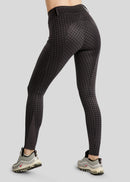 Montar Rijlegging MoHannah Houndstooth, Grey