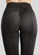 Montar Rijlegging MoHannah Houndstooth, Grey