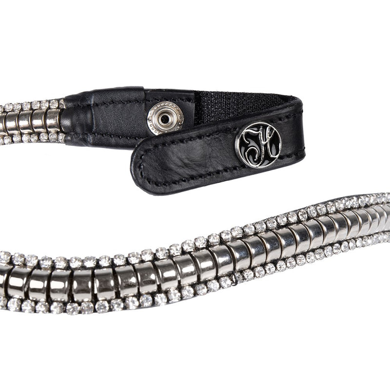 Harry's Horse Stirnband Clincher, Schwarz/Silber