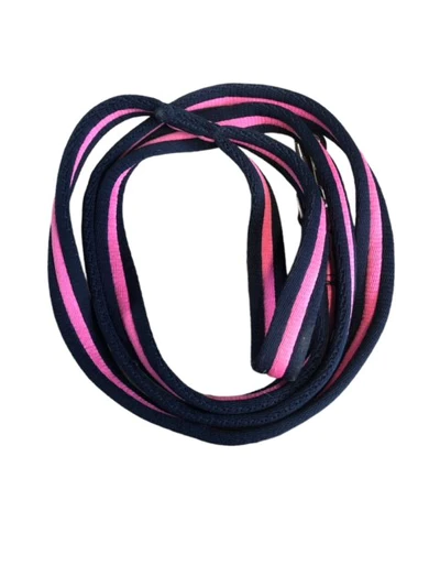 Harry's Horse Lijn Soft 2 meter, Donkerblauw-Roze