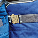 Weatherbeeta Comfitec Premier Free II, Medium/lite 100 grams, Afneembare hals, Blauw/grijs/wit