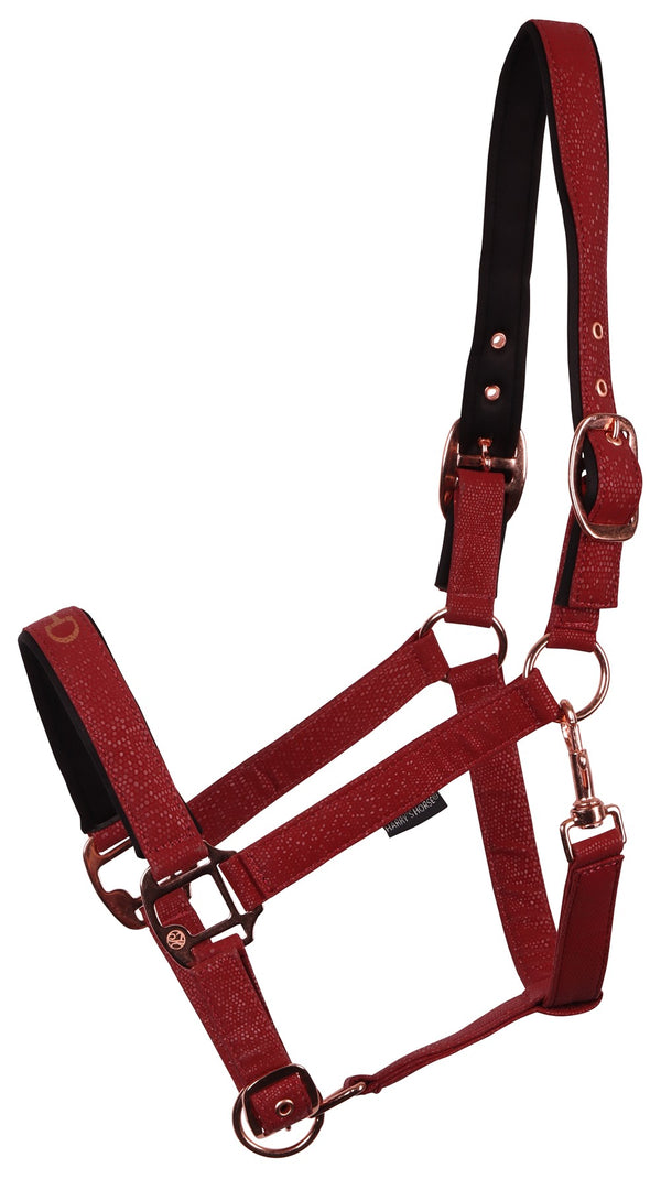 Harry's Horse Halster Bit, Burgundy