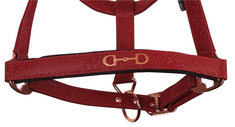 Harry's Horse Halster Bit, Burgundy