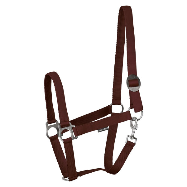 Harry's Horse Halster met schuifsluiting en muskaton, burgundy