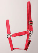 Harry's Horse Halfter mit Schiebeverschluss und Karabinerhaken, fuchsia