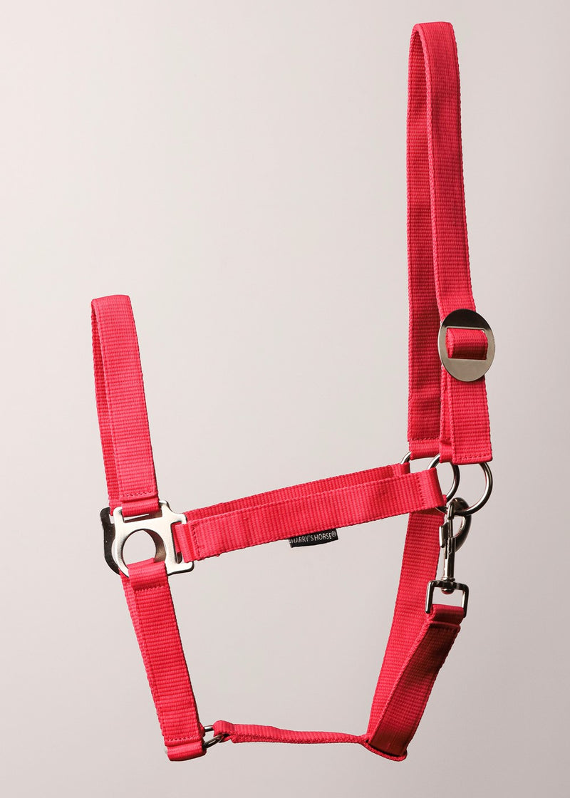 Harry's Horse Halster met schuifsluiting en muskaton, fuchsia